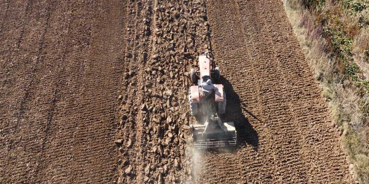 Türkiye'nin en büyük ikinci tatlısu kaynağının dibindeki çiftçiler bile kuraklıktan dert yanıyor