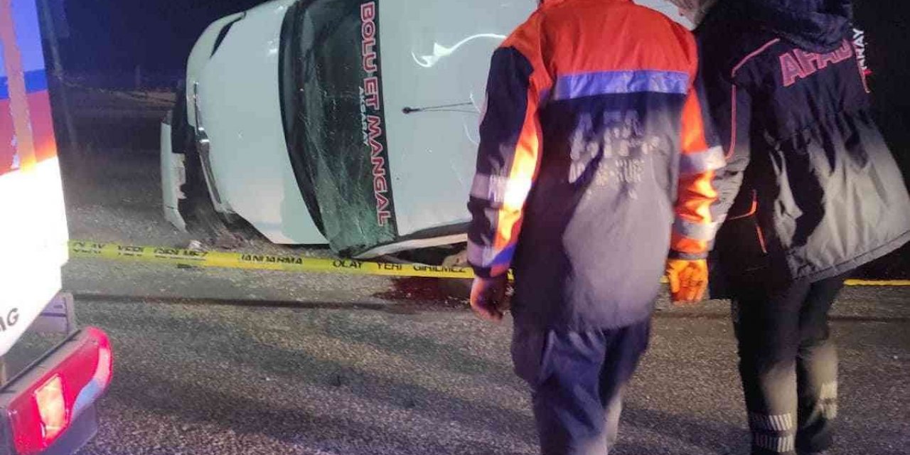 Aksaray - Nevşehir Karayolunda feci kaza! 1 ölü 1 yaralı