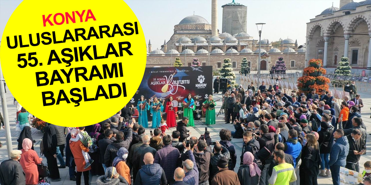 5 ülke 19 şehirden 35 halk aşığı Konya'da buluştu