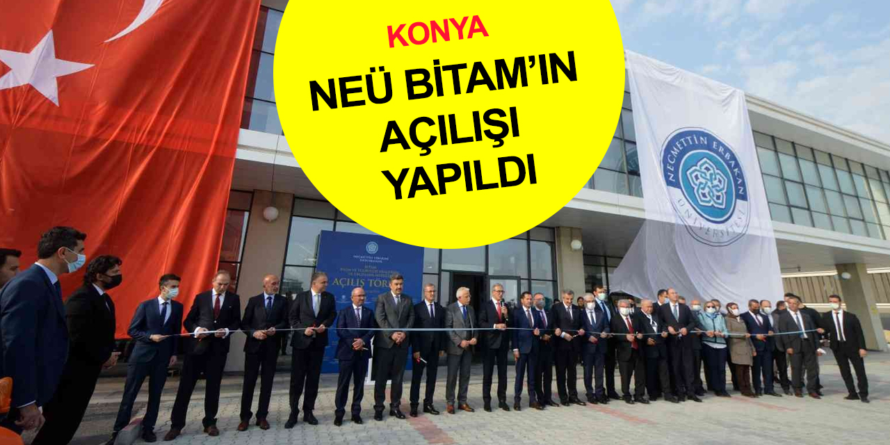 NEÜ Bilim ve Teknoloji Araştırma-Uygulama Merkezi hizmete girdi