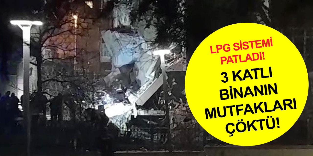 Bakan Koca'dan Ankara'da patlama açıklaması! Binada göçük ilk belirlemelere göre 6 yaralı