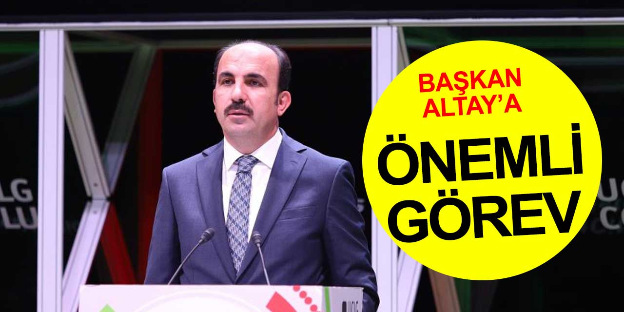 Dünya Belediyeler Birliği Eş Başkanı Başkan Uğur İbrahim Altay Dünya Belediyeler Birliği dönem başkanlığına getirildi