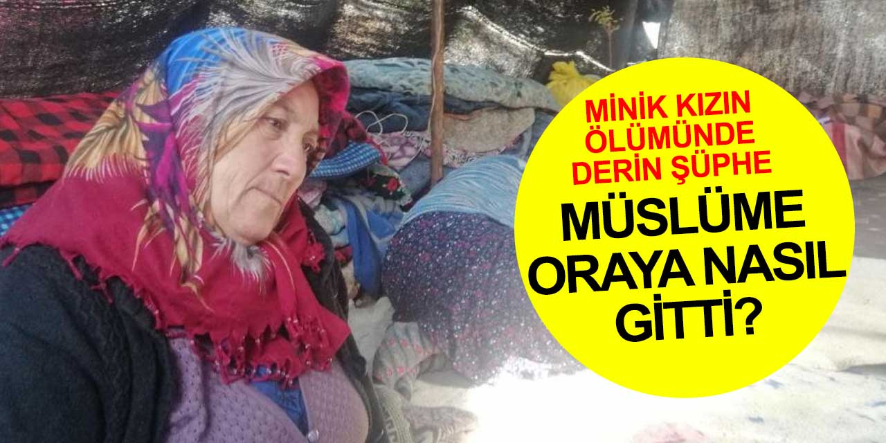 Minik Müslüme 7-8 kilometre kendi başına mı gitti?