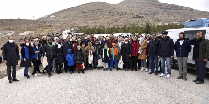 Takkeli Dağ yeşerecek! Selçuklu Belediyesi 3 bin fidan daha dikti