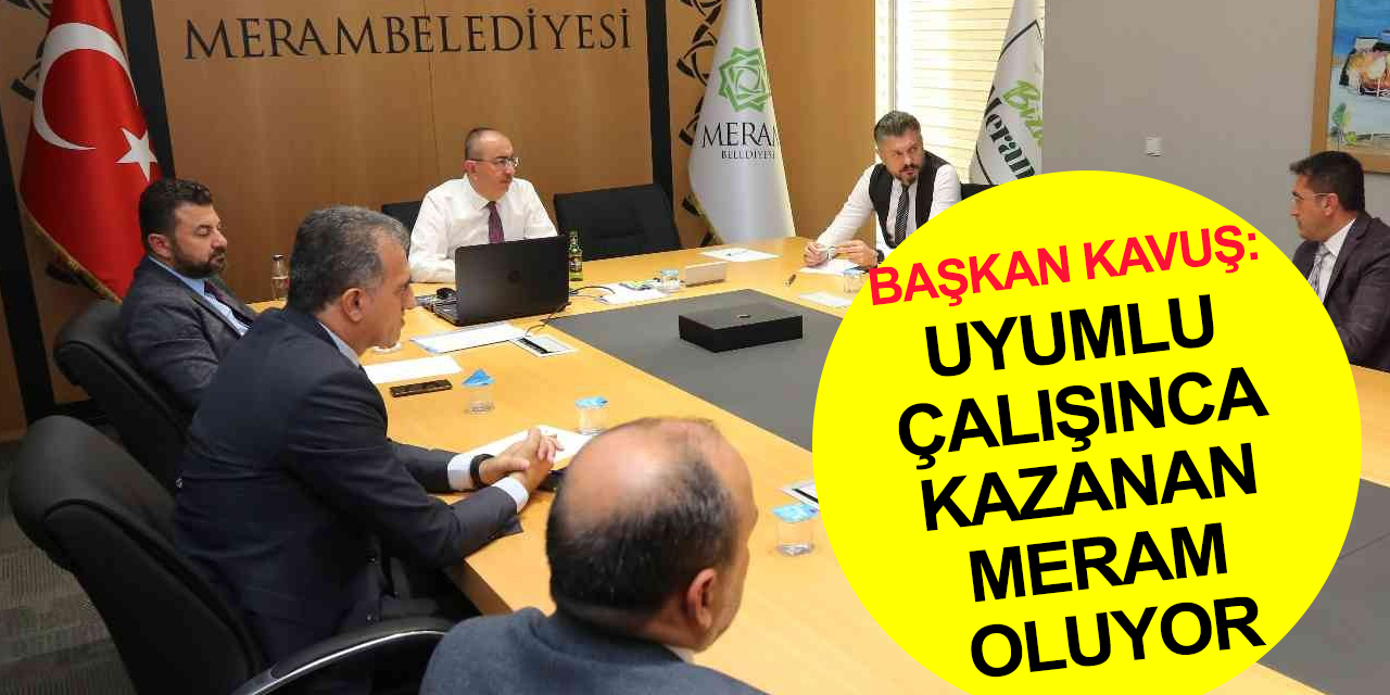 Meram'da 2021 başarılı geçti! 2022 projeleri masada