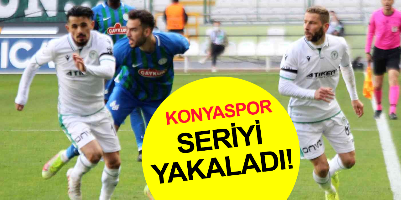 Konyaspor üst üste 4'üncü kez galip!