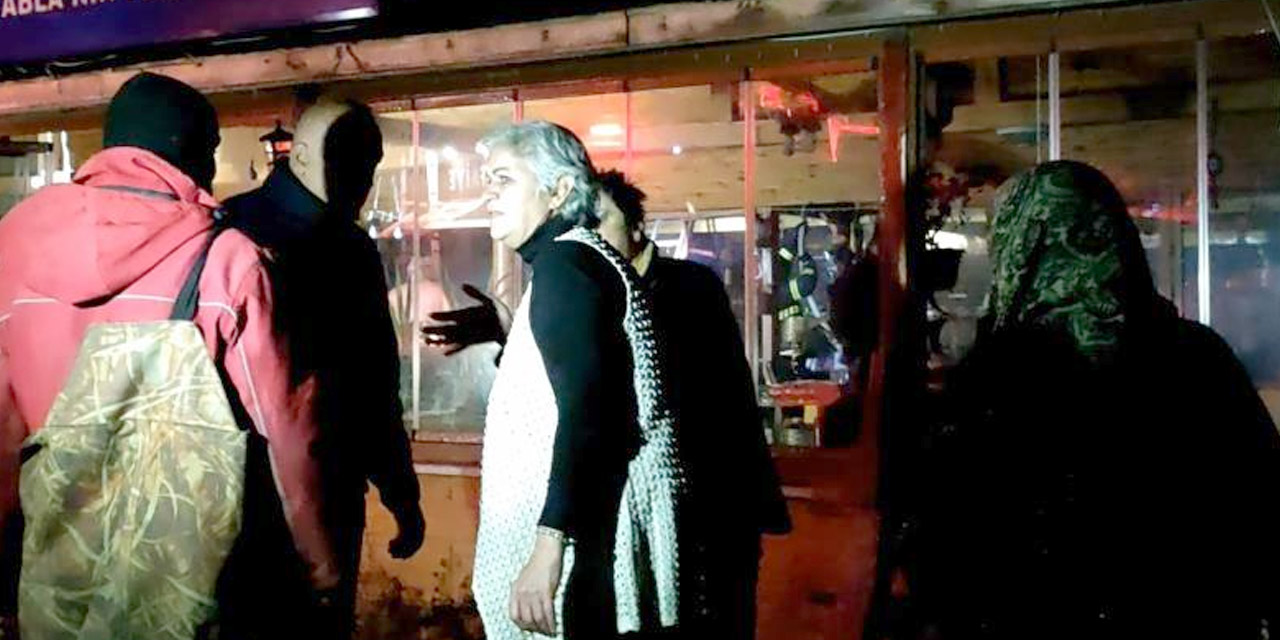 Balık restoranında yangın! İşletmeci çaresiz gözlerle izledi