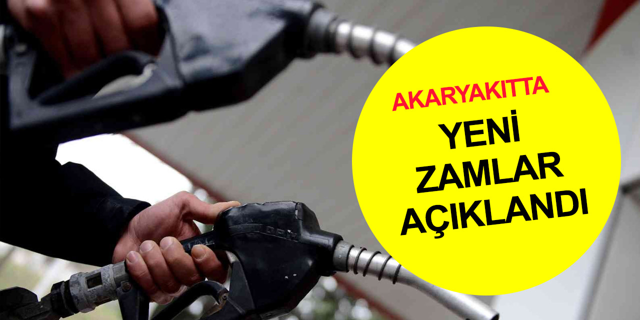 Akaryakıtta yeni zamlar açıklandı! Gece yarısından itibaren geçerli