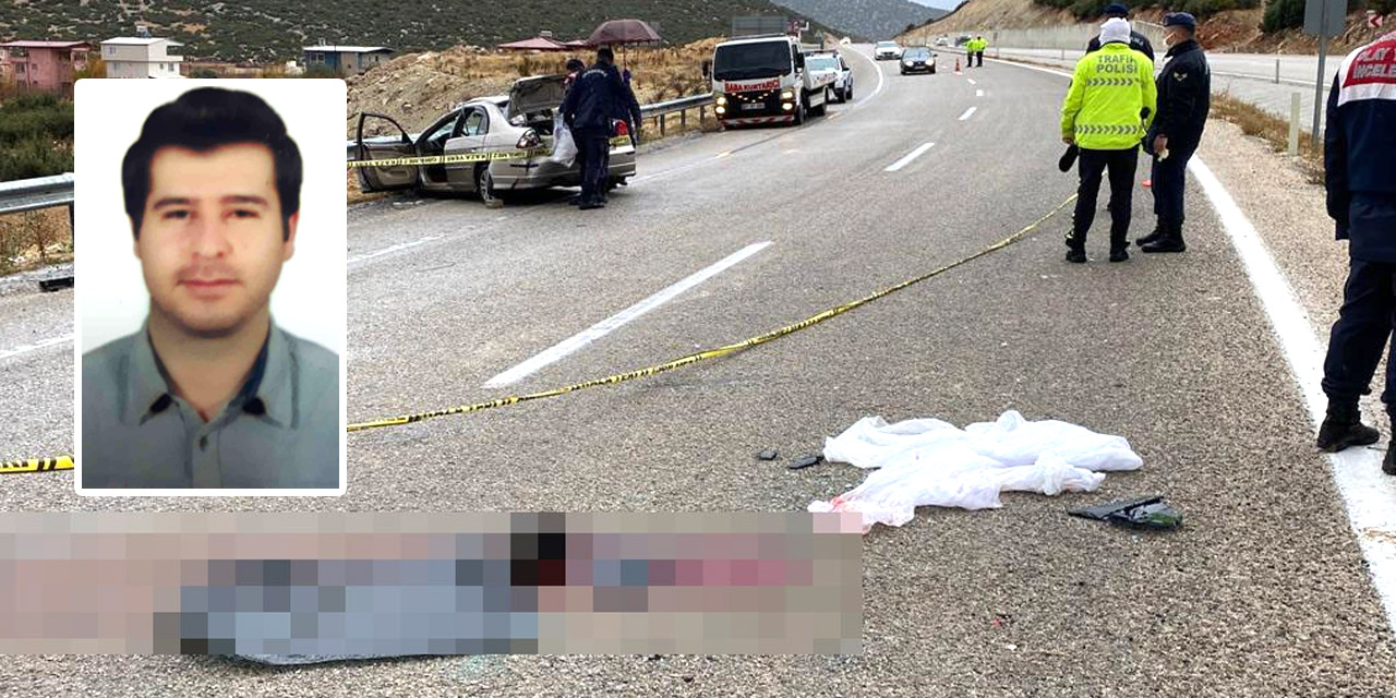 Otomobil çelik bariyere çarptı! Barış Eren Akbulut öldü