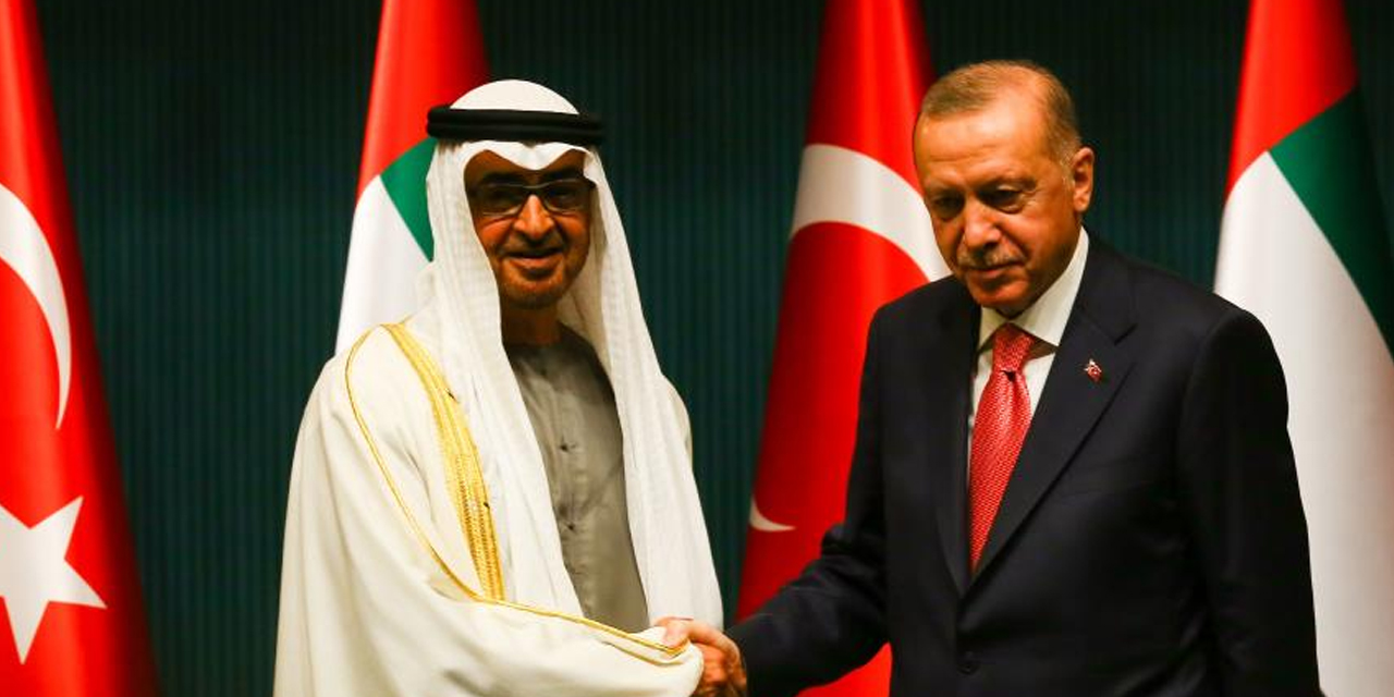 BAE Veliaht Prensinden Cumhurbaşkanı Erdoğan'a teşekkür mesajı