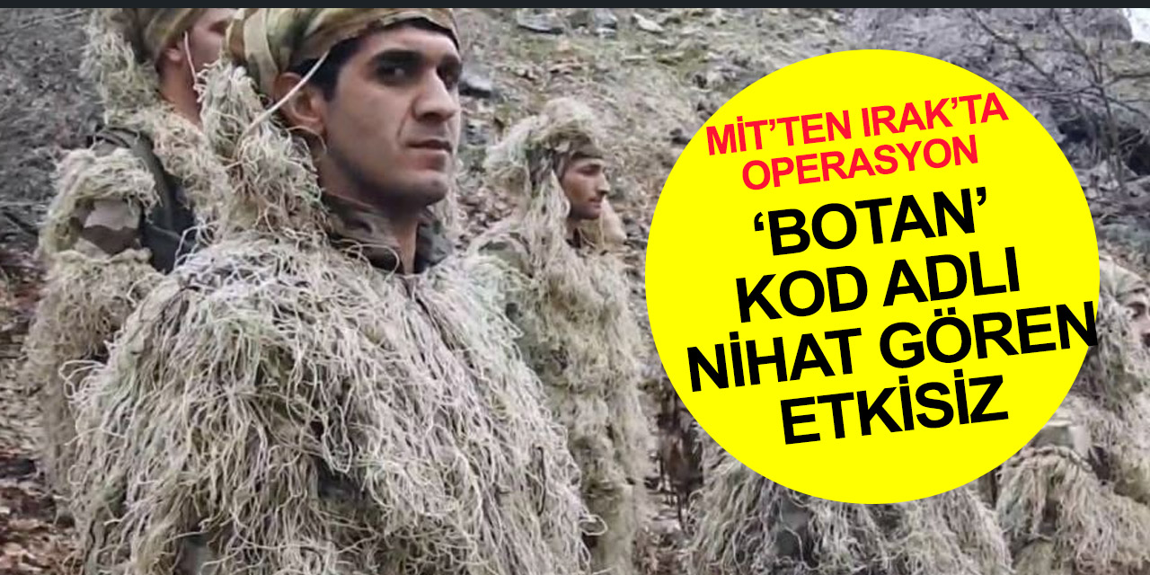 MİT'ten Gara ve Kandil'e operasyon! 6 PKK’lı terörist artık etkisiz