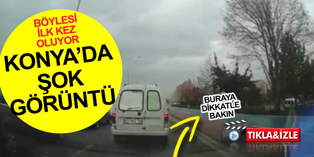 Burası Konya: Dikkat otobüs çıkabilir