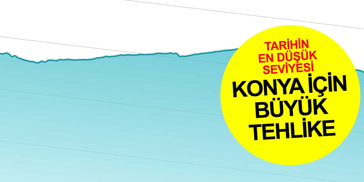 Konya'nın su kaynakları iyiden iyiye kurudu: Bağbaşı ve Altınapa Barajı'nda tarihi seviye