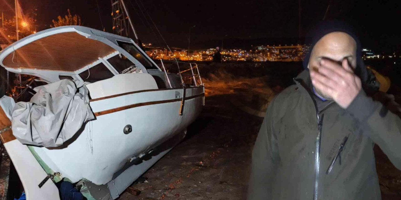 Marmara Denizi taştı! Tekneler karaya vurdu