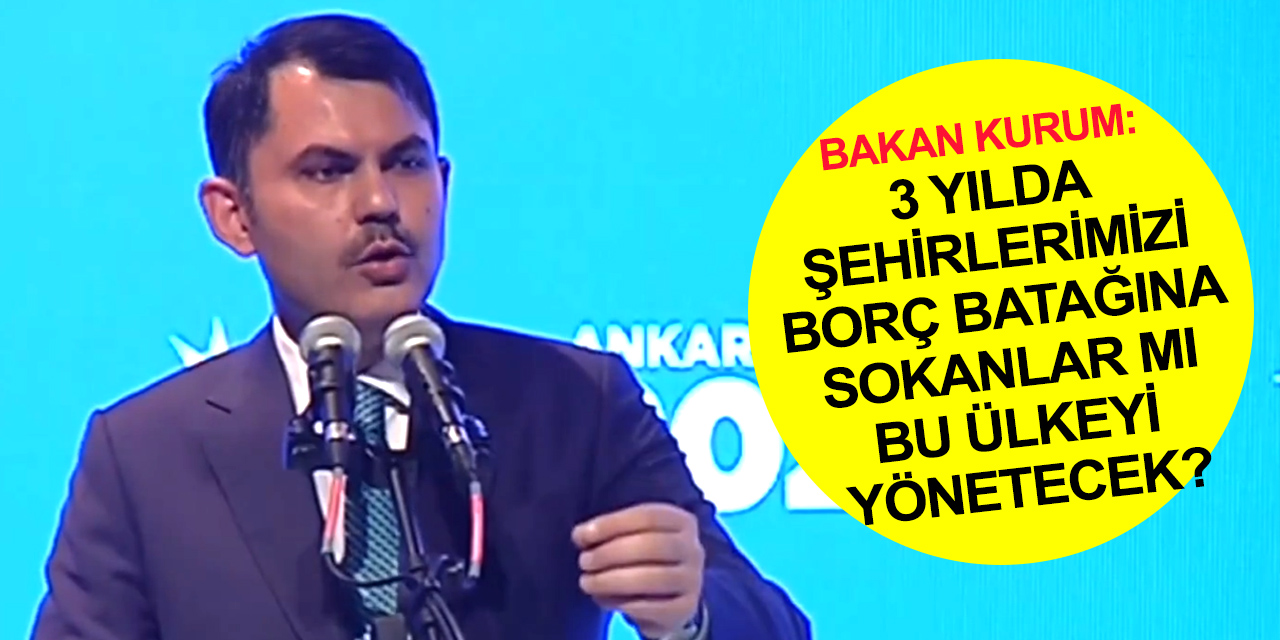 Bakan Kurum: Ülkeyi bunlar mı yönetecek? Heykel açılışlarından milletin derdine derman olamazlar