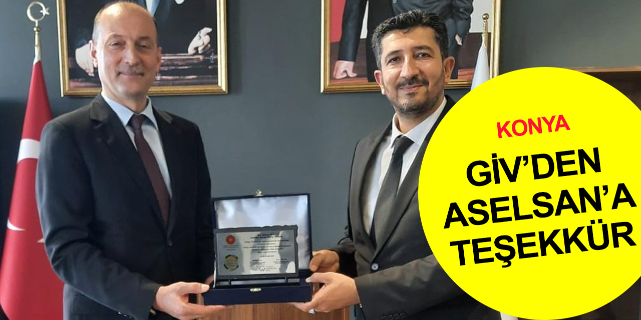 Girişimci İşadamları Vakfı'ndan ASELSAN Konya'ya teşekkür ziyareti