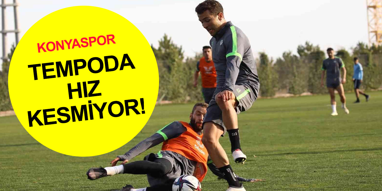Konyaspor Malatyaspor maçına hazırlanıyor