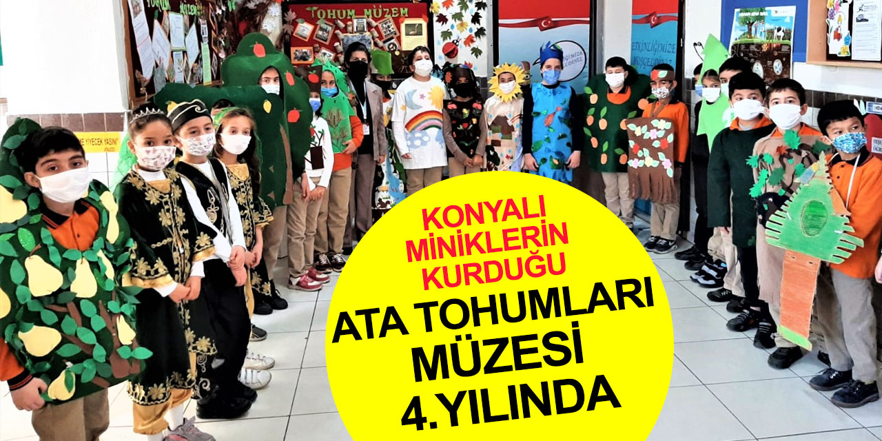 Konya'da örnek e-Twinning projesi! Tohum Müzem 4'üncü yılında