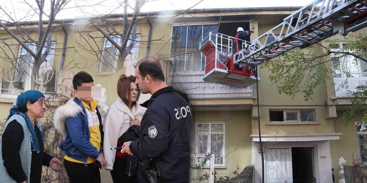 Uykuda evleri ateşe verilen aile dehşeti yaşadı! 1’i çocuk 3 kişi balkondan atladı