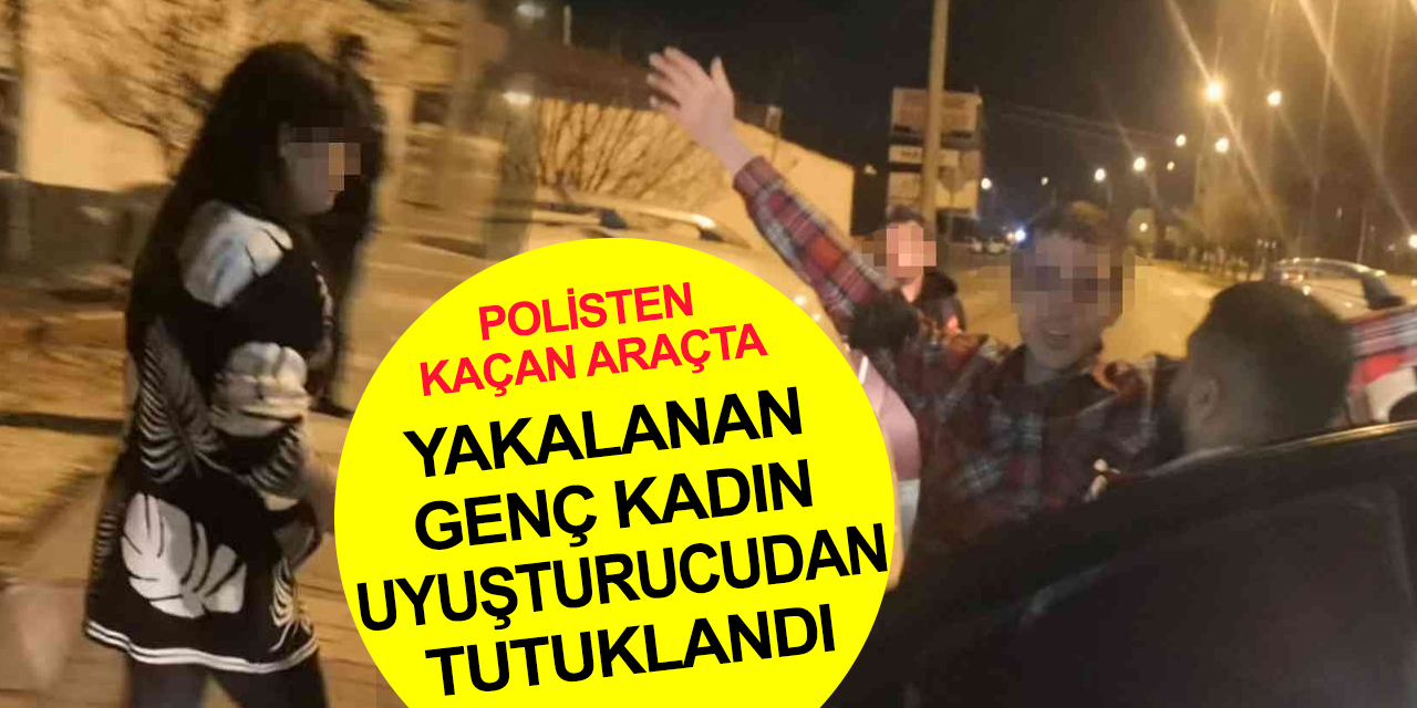Aksaray'da hareketli gece! Dur ihtarına uymayan sürücü eroini camdan atıp kaçtı