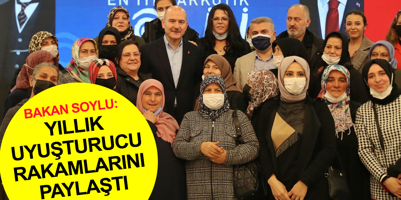 Bakan Soylu: Anneler gözyaşı dökeceğine uyuşturucu satıcıları ağlasın!