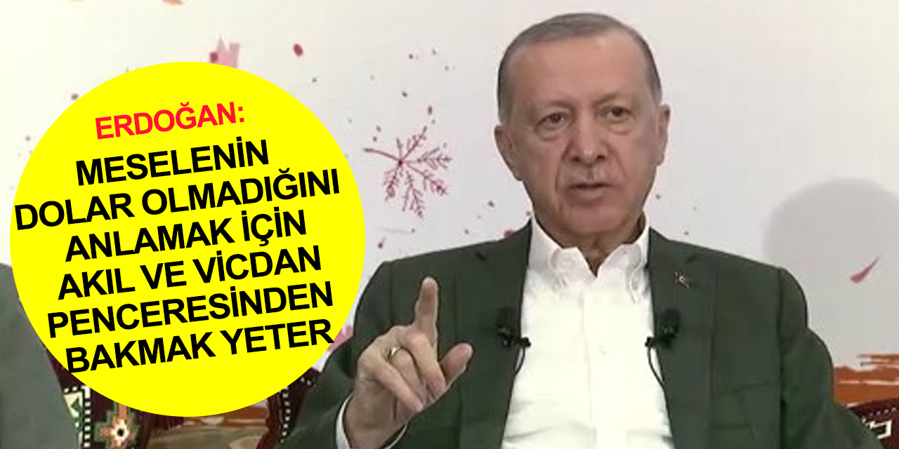 Cumhurbaşkanı Erdoğan'dan önemli açıklamalar: Benim milletim bunların da defterini dürecektir!