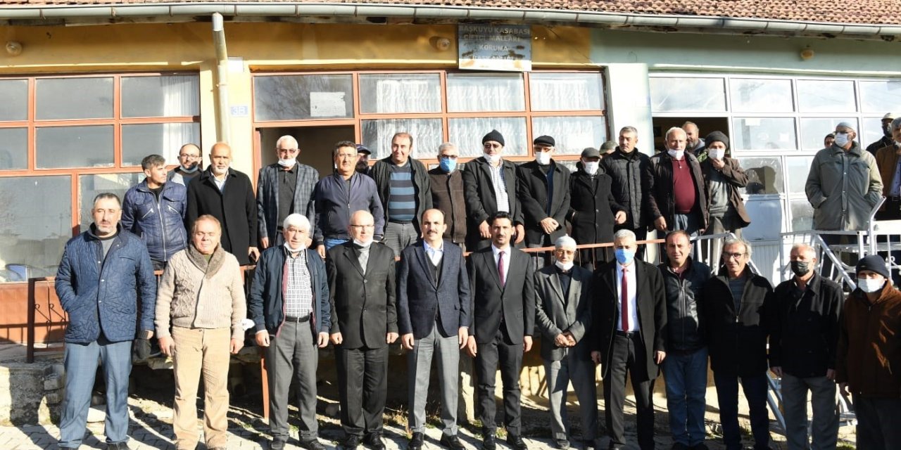 Başkan Altay Başkuyu, Kolukısa, Atlantı ve Osmancık mahallelerinde vatandaşlarla buluştu
