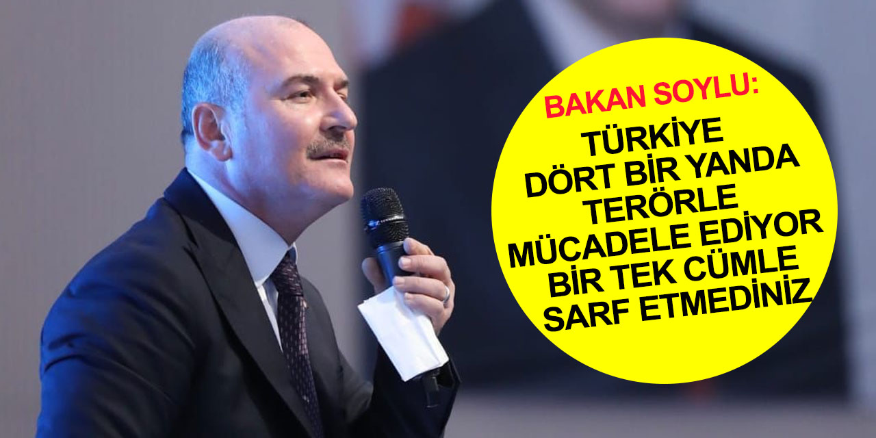 Bakan Soylu'dan İYİ Partili Dervişoğu'na ahlaklı siyaset dersi