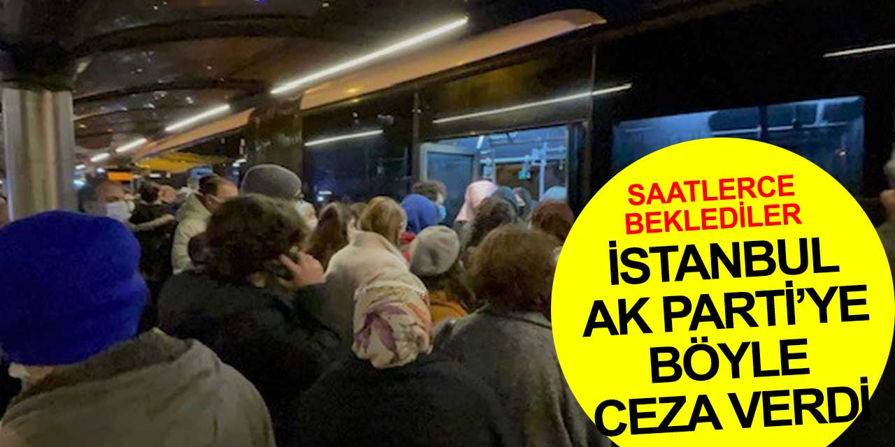 İstanbul AK Parti'ye ceza verirken...
