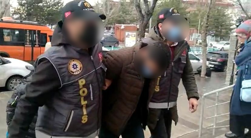 Erzurum'da soyguncu yakalandı
