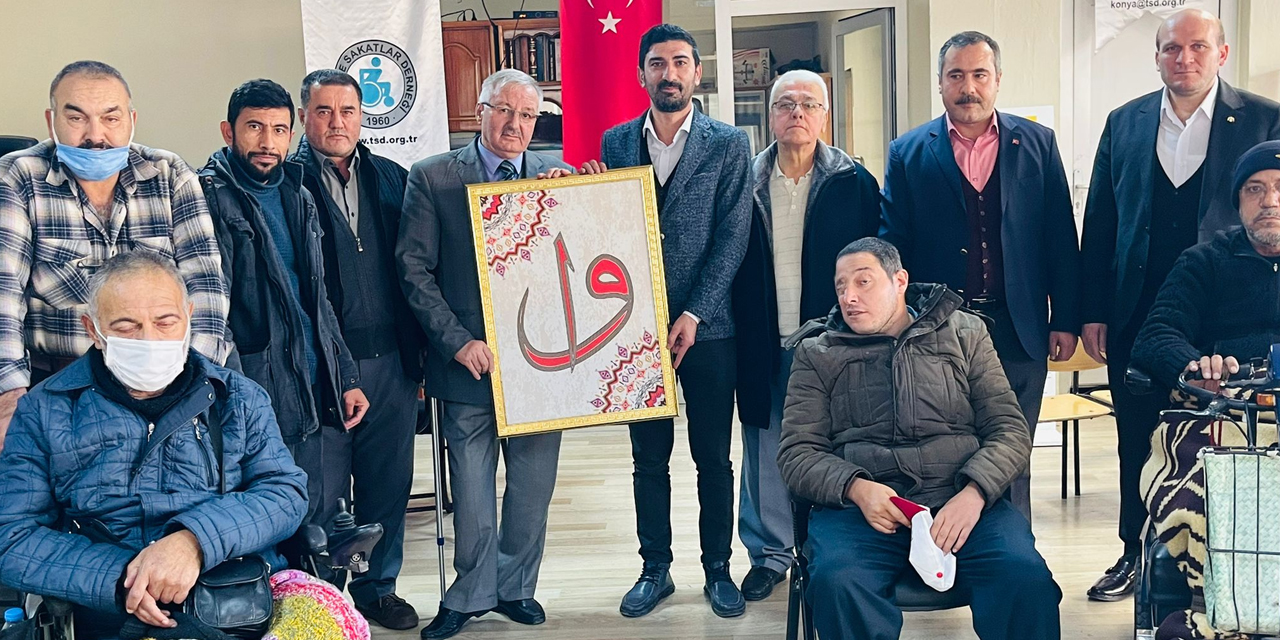 ASRİAD'dan Konya Sakatlar Derneği'ne ziyaret
