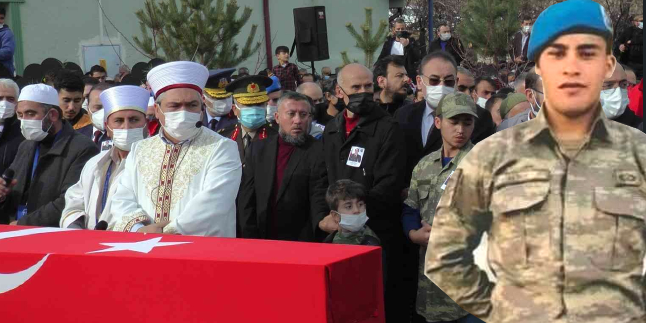 Şehit Uzman Çavuş İdris Aksöz'e son görev