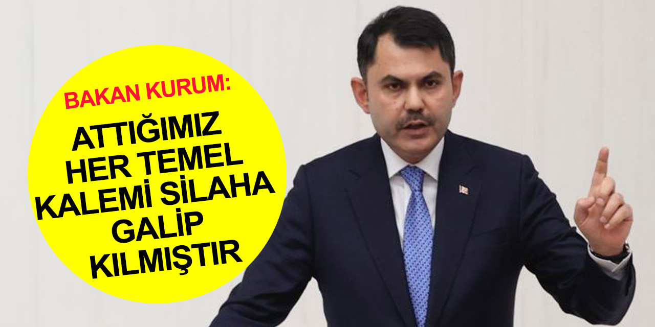 Bakan Kurum: Bu aziz milletin duası bize yeter!