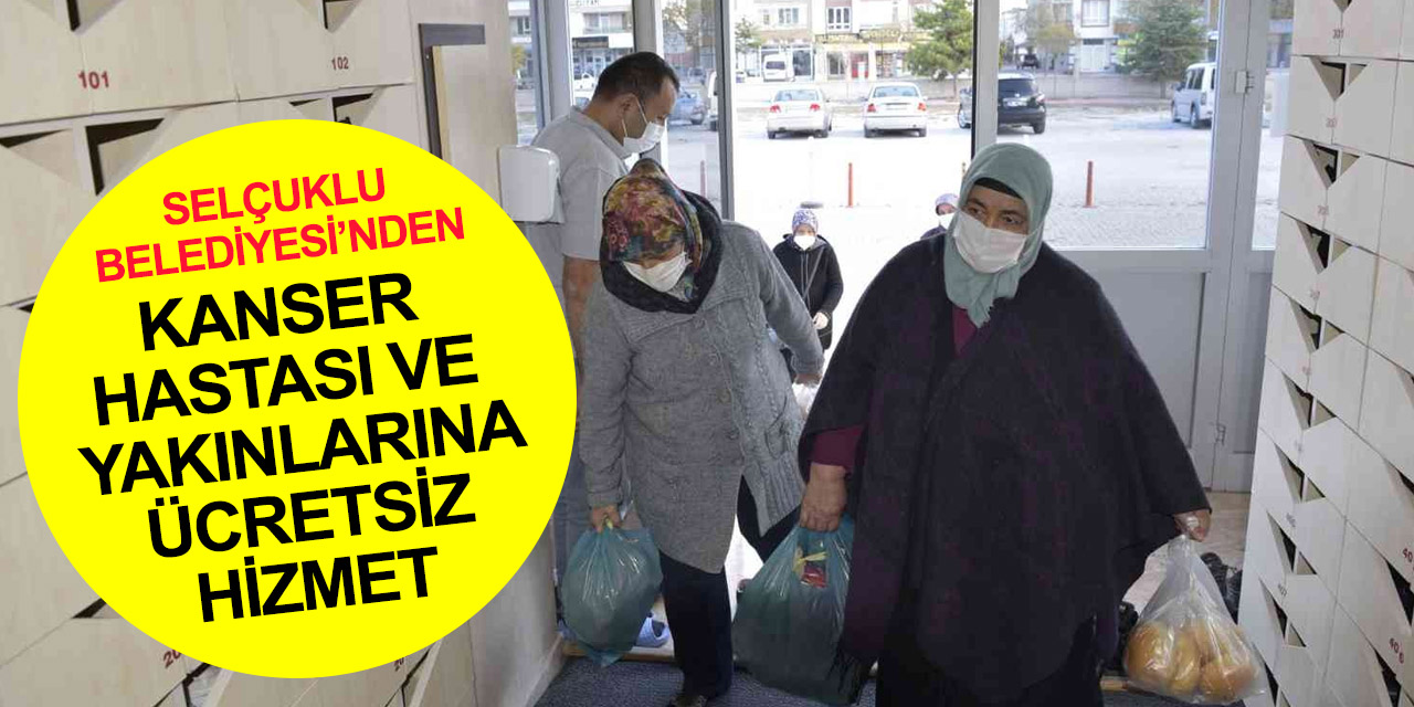 Konya'ya gelen kanser hastalarına Selçuklu 'Umut Evi'nde otel konforunda hizmet