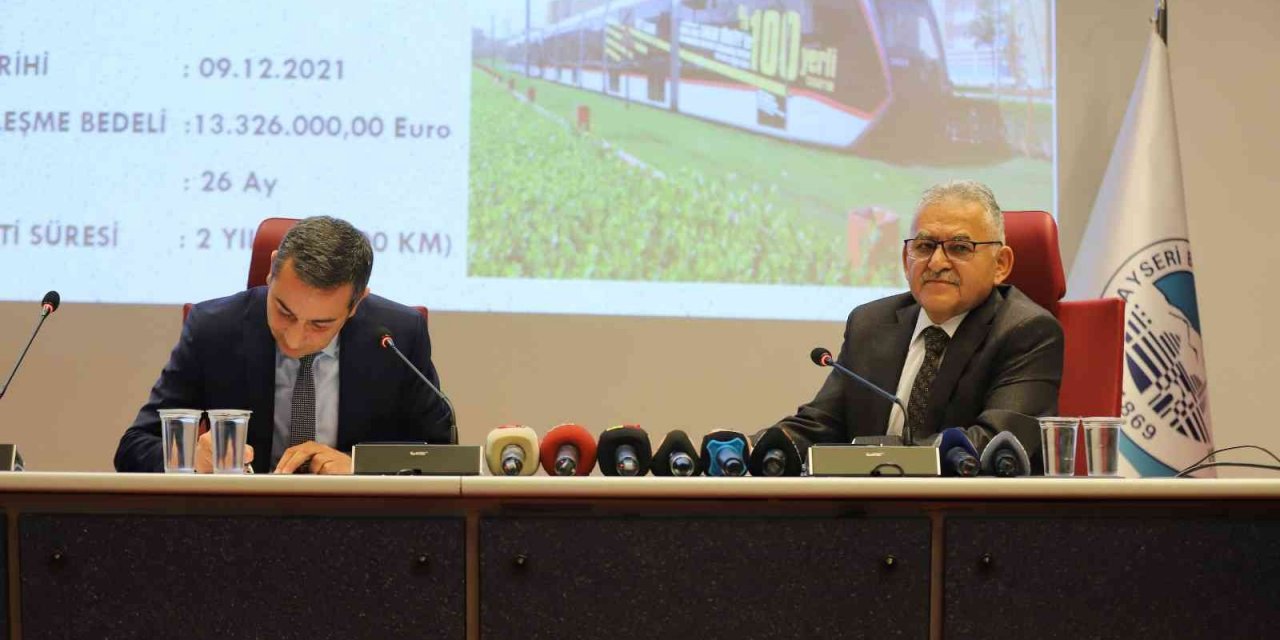 Kayseri'ye 13 milyon Euroluk araç alımı