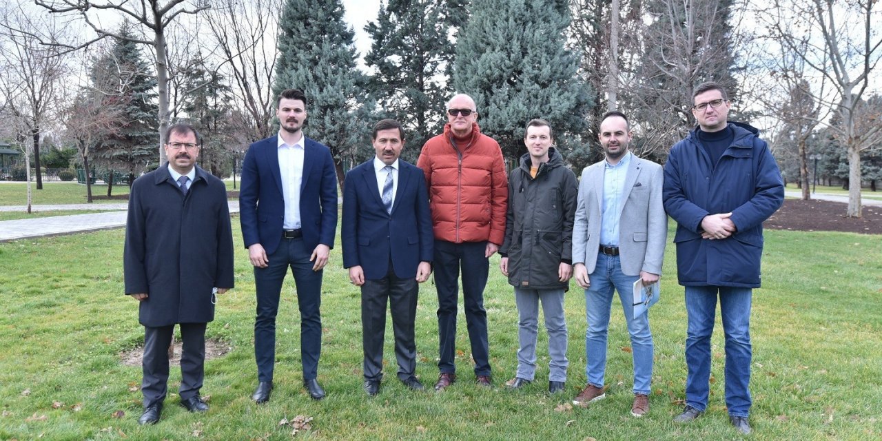 Konya'ya gelen Bosnalı heyetten Karatay Termal Tatil Köyü’ne tam not