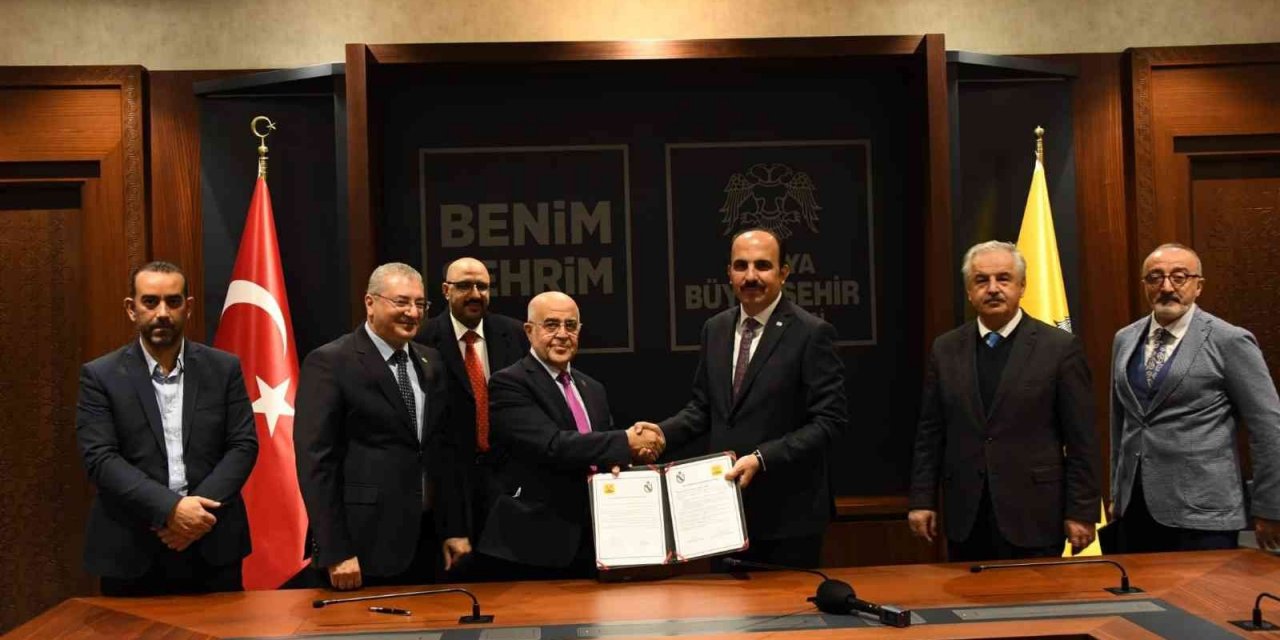 Protokol imzalandı! Konya ile Trablusşam kardeş oldu