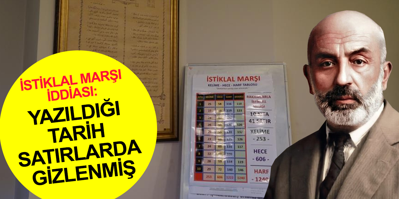 İstiklal Marşı’nın şifresi çözüldü mü? Mehmet Akif’in tarih düşürme sanatı ortaya çıktı