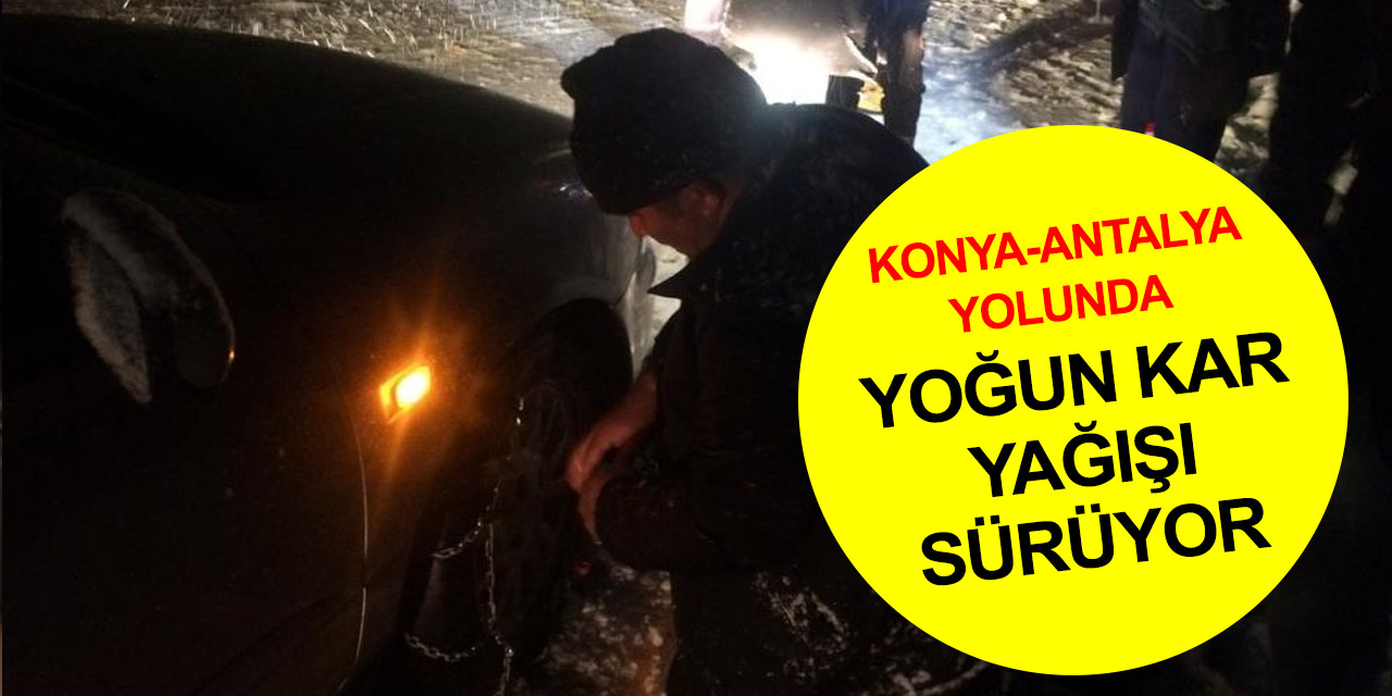 Alacabel'de kar kalınlığı 1,5 metreyi aştı