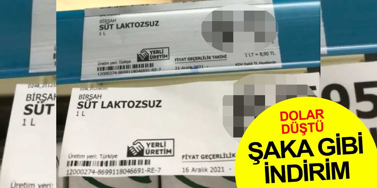 Dolar düştü durum fiyatlara yansıdı ama şaka gibi