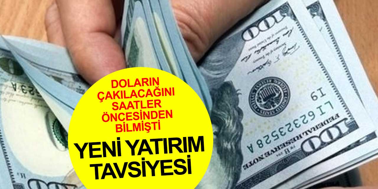 Doların çakılacağını saatler öncesinde bilen isim 'Sterlin alın' tavsiyesinde bulundu
