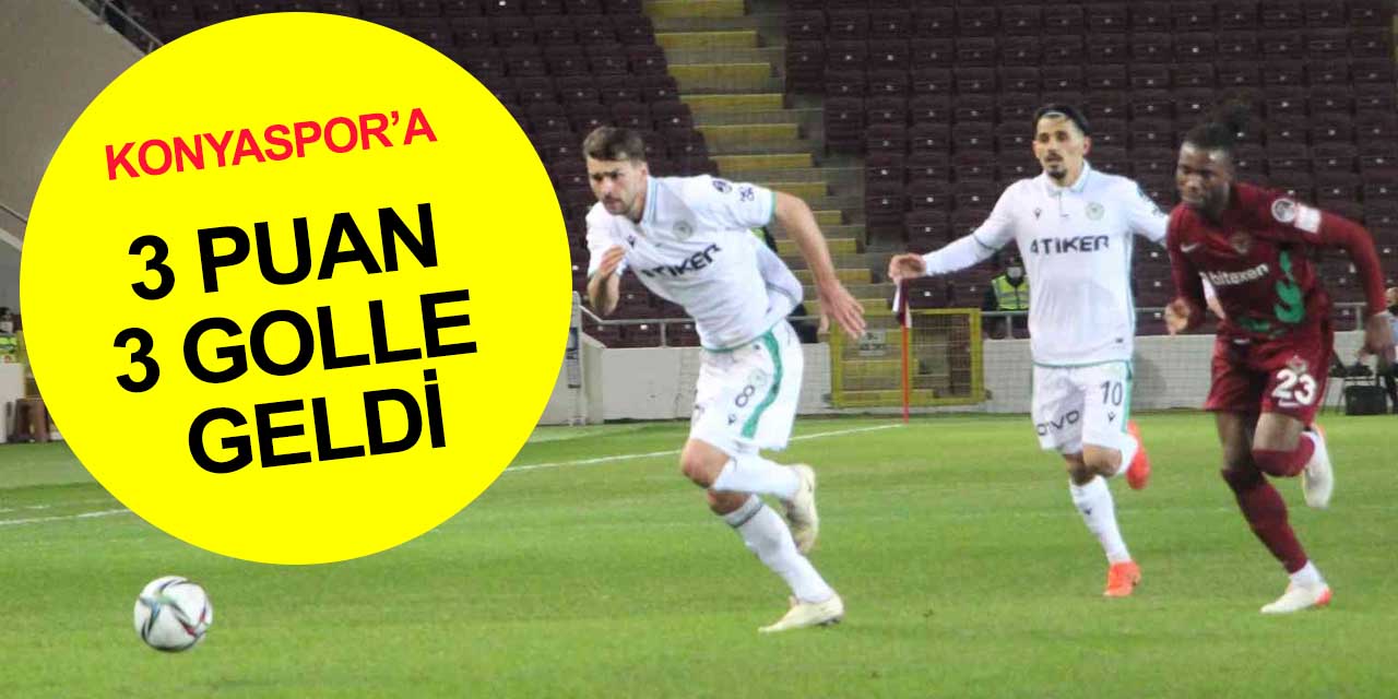 Konyaspor zorlu deplasmandan 3 puanla dönüyor