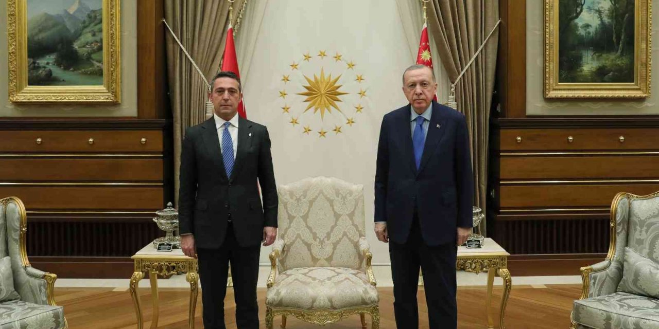 Cumhurbaşkanı Erdoğan Ali Koç’u Beştepe'de kabul etti