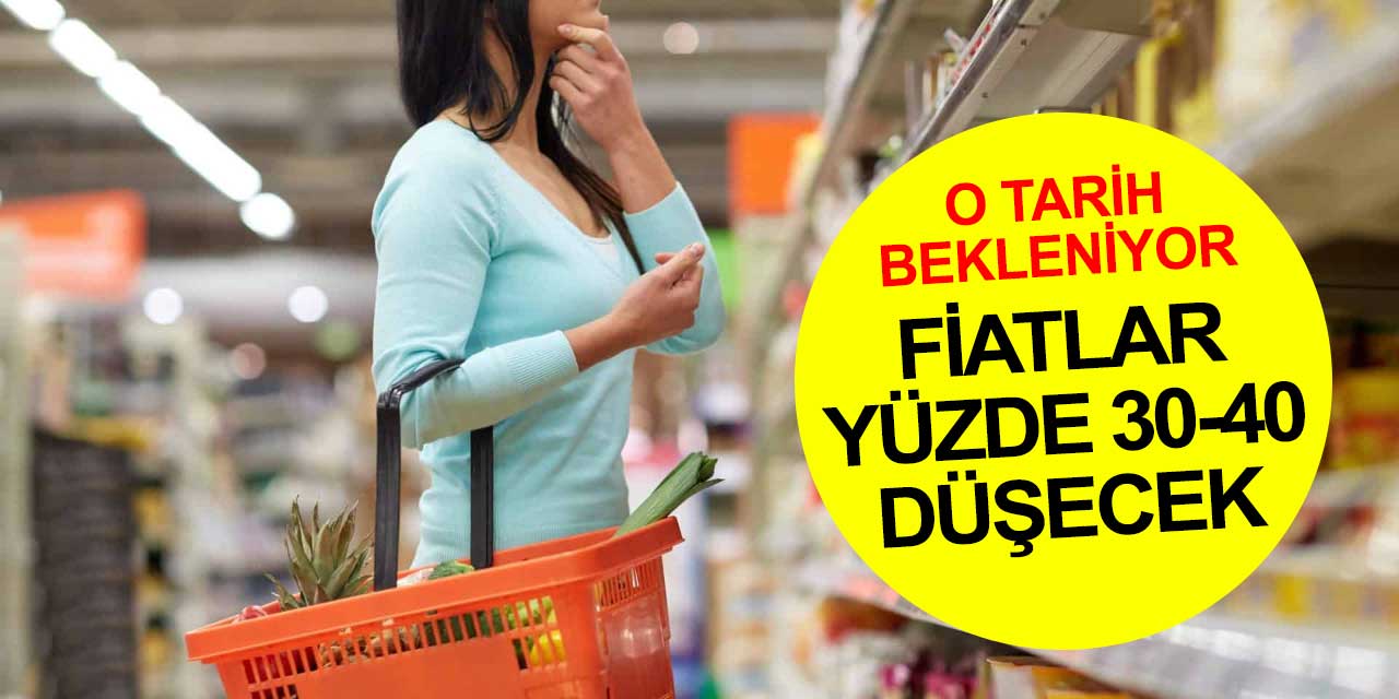 Gıda fiyatları yüzde 30-40 düşecek