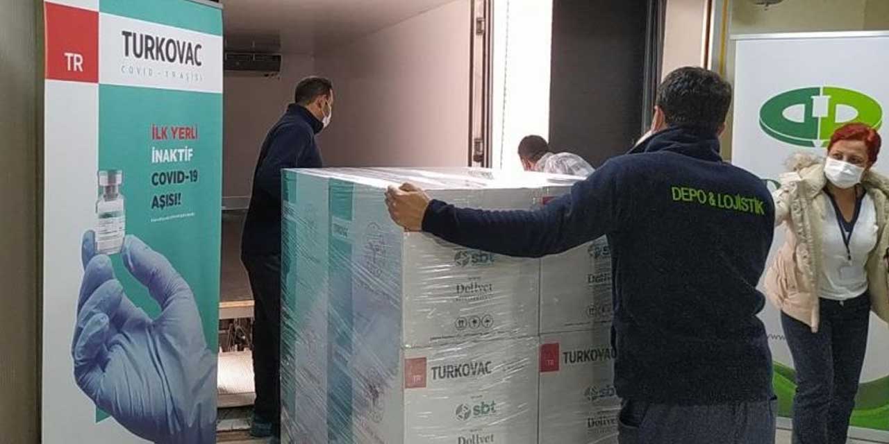 Türkiye'nin aşısı Turkovac'ın ilk sevkiyatı yapıldı