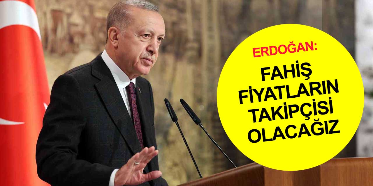 Cumhurbaşkanı Erdoğan: Kur yükselirken artan fiyatlar inerken de aynı hızla gerilemeli!