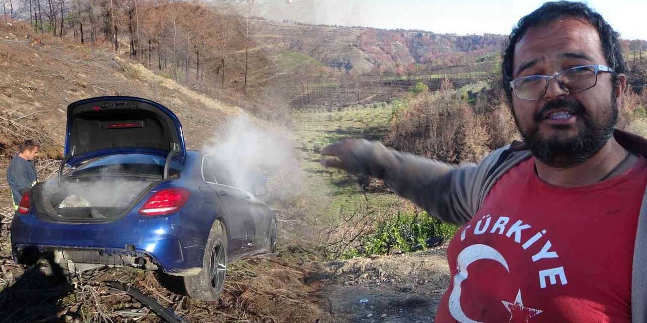 Fotoğraf merakı Rus uyruklu Türk vatandaşı son model aracından etti