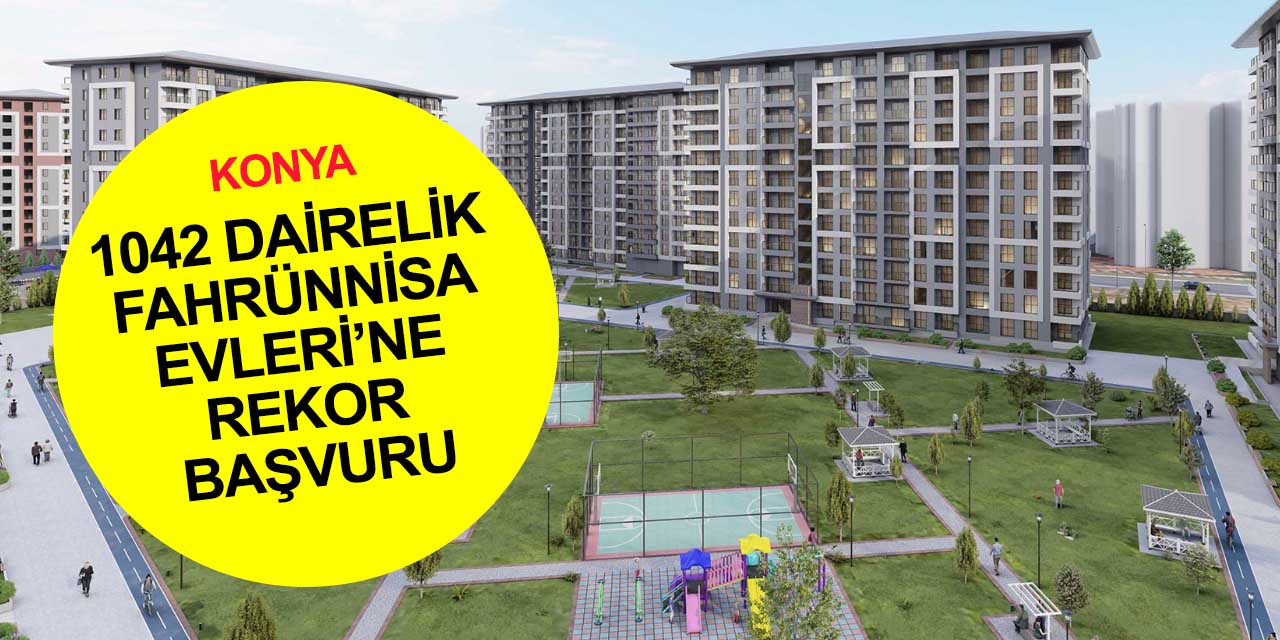 Meram Fahrünnisa Evleri'ne rekor başvuru! Kuralar ne zaman çekilecek?