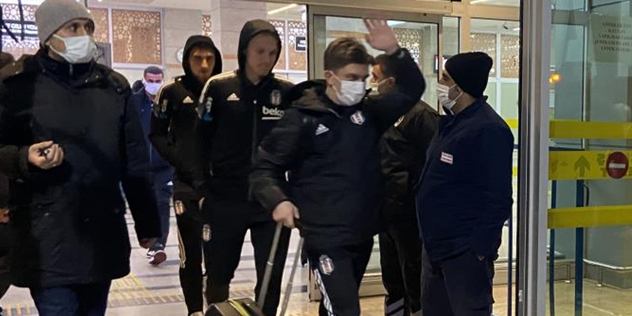 Beşiktaş kafilesi Konya’da böyle karşılandı