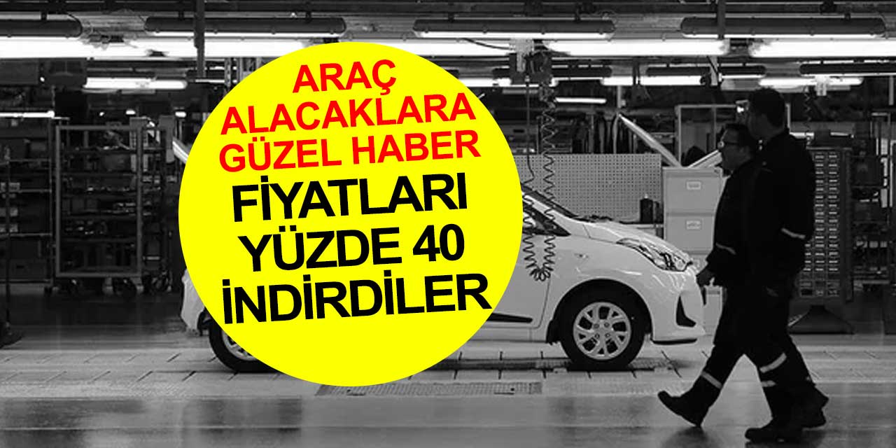Dolar düştü Hyundai indirimli fiyatları ilan etti! 240 bin liraya Hyundai